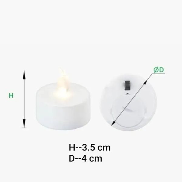  *Mini vela LED de Acrílico (Decor life)*