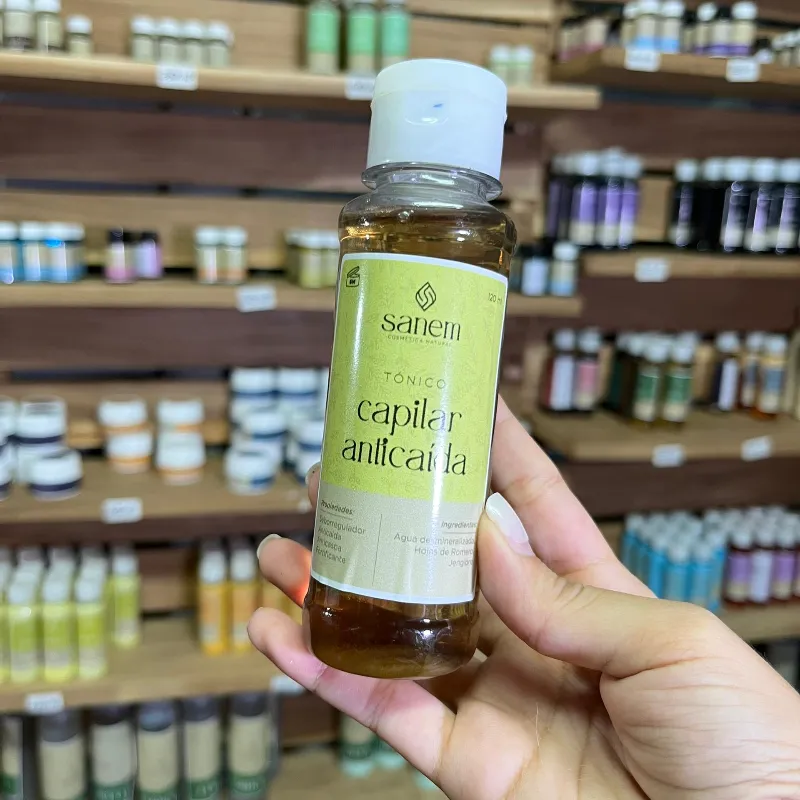 Tónico capilar de romero y  jengibre