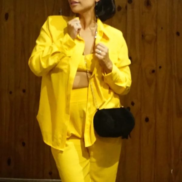 conjunto amarillo