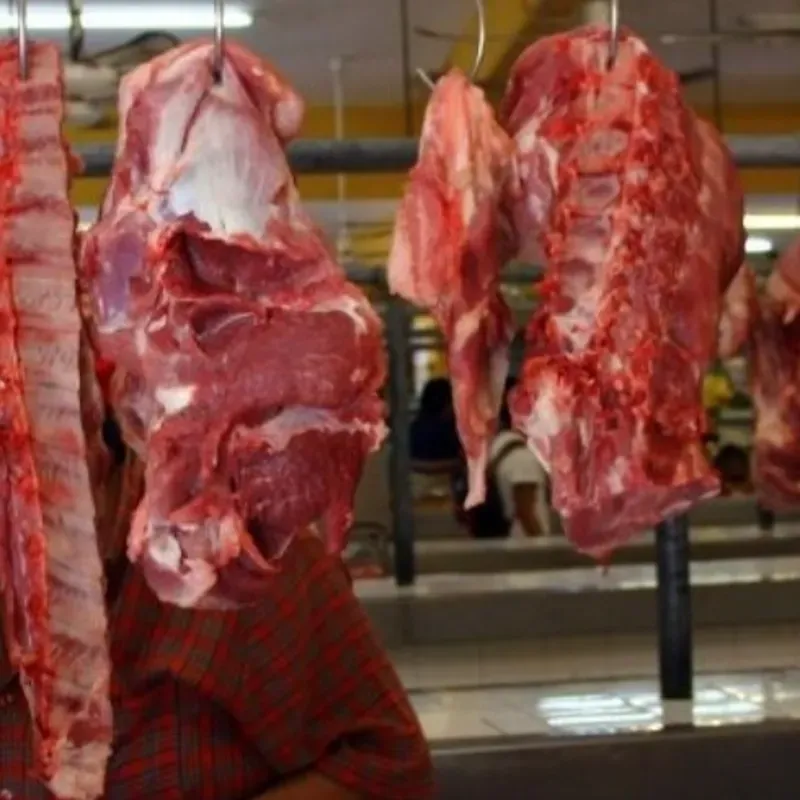 Pierna de cerdo con hueso y piel