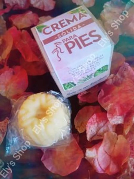 Crema sólida para pies
