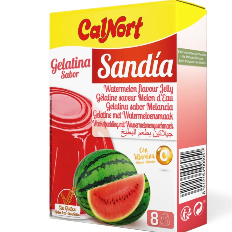 Gelatina Calnort 8 unidades
