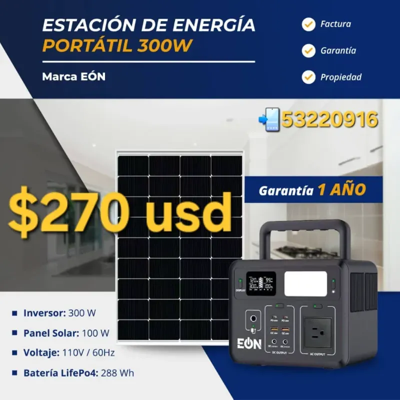 Estación de energía 300W
