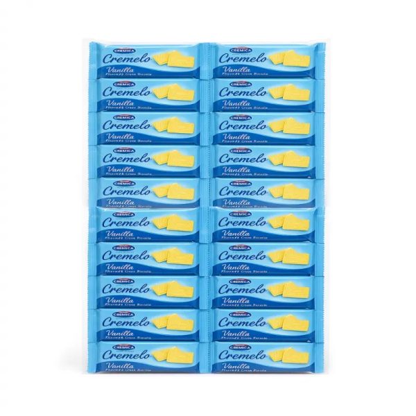 Galletas con crema sabor vainilla Cremelo