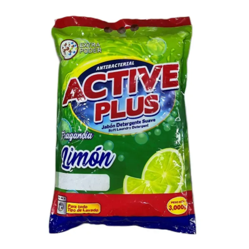 Detergente Active Plus Limón – 450 g
