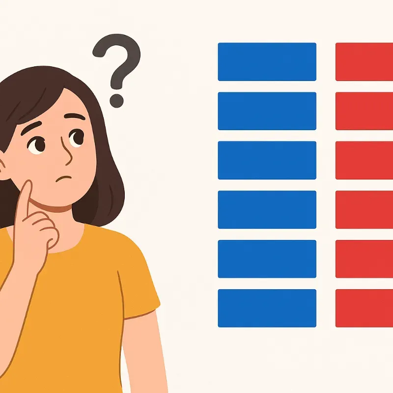 Rectángulos Montessori de lectura