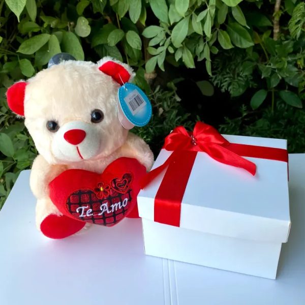 Peluche y chocolate