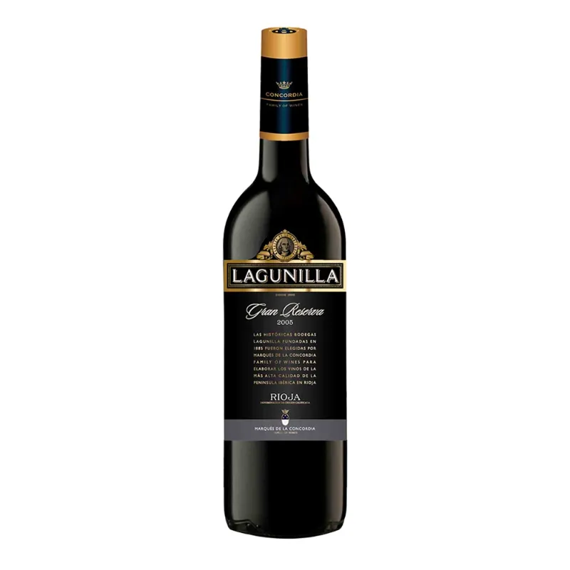 Vino Tinto Temp/Garn Gran Reserva D.O.Ca Rioja LAGUNILLA 750ml 6/Caja