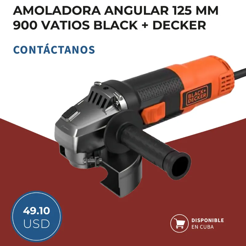 Amoladora angular BLACK+DECKER