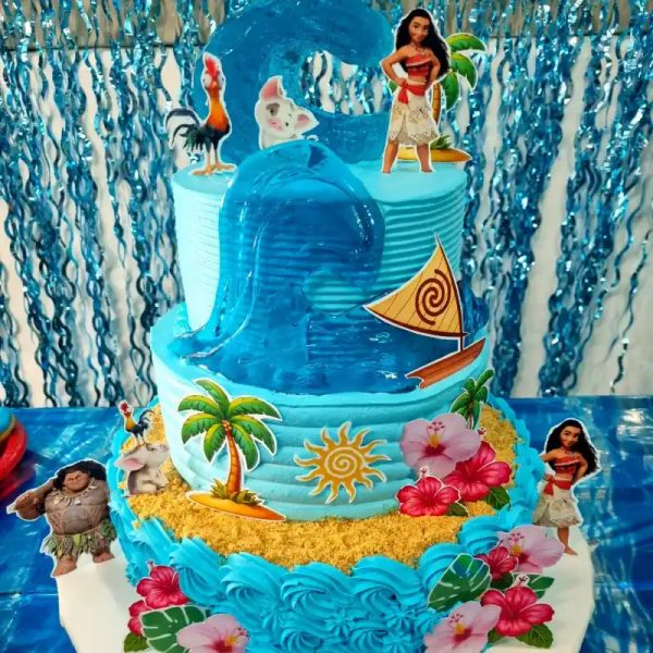 Cake temático de 3 pisos