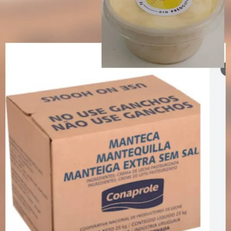 Mantequilla sin sal importada 230g