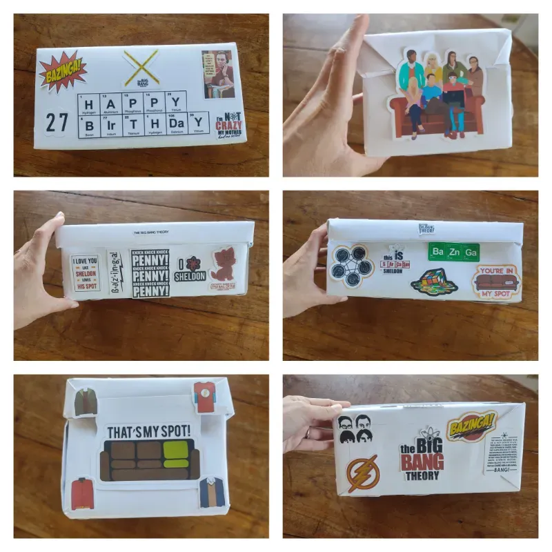  Cajas temáticas grandes para entregar tu regalo ✨