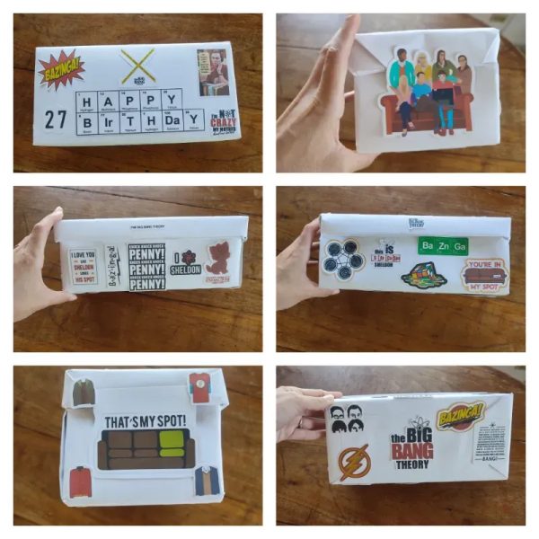  Cajas temáticas grandes para entregar tu regalo ✨