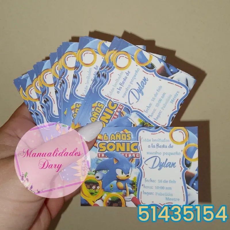 Invitaciones temáticas