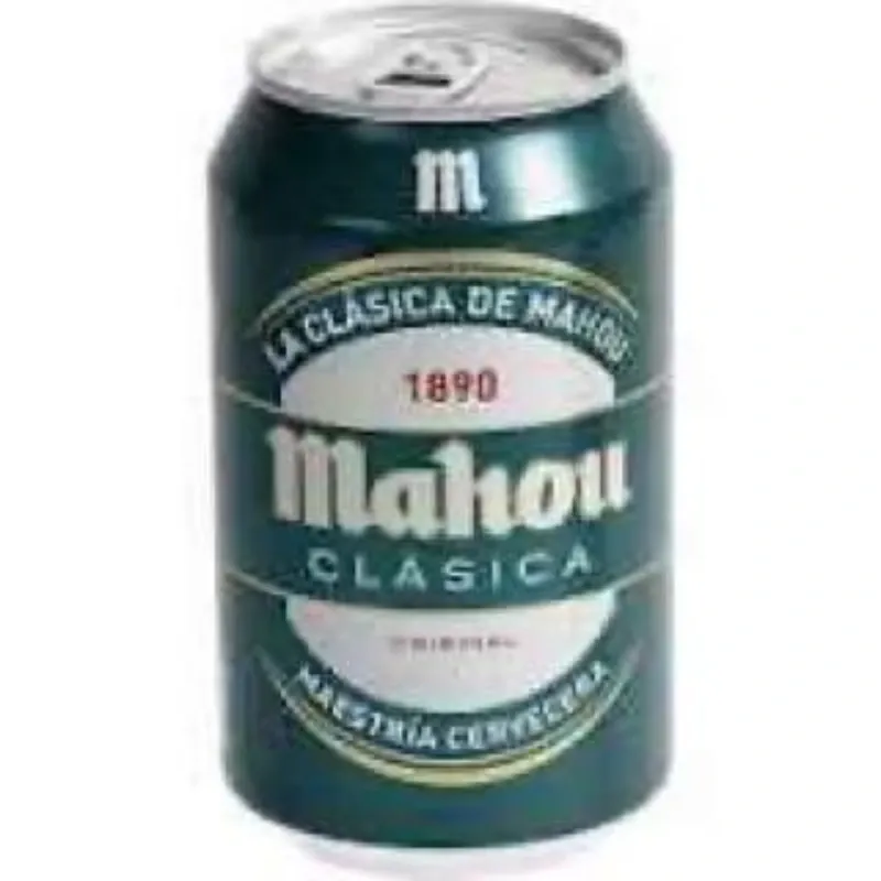 Cerveza Clásica Mahou 1.00USD