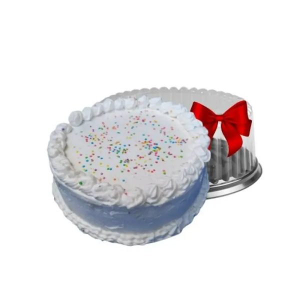 Cake de Capuccino (vestido con Nata Vainilla y relleno con merengue) - 24x7cm (Reserva 24h)