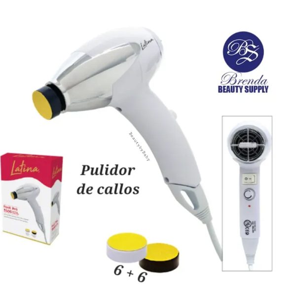 Pulidor de callos PROFESIONAL (+12 repuestos)