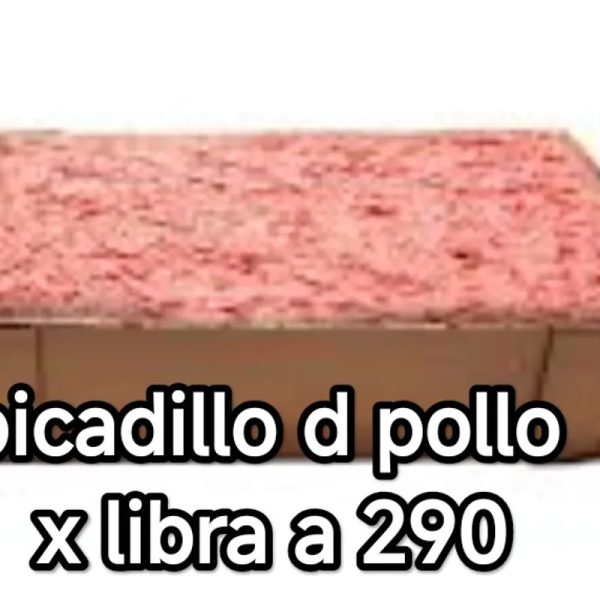 Picadillo d pollo en bolsa d 1lb