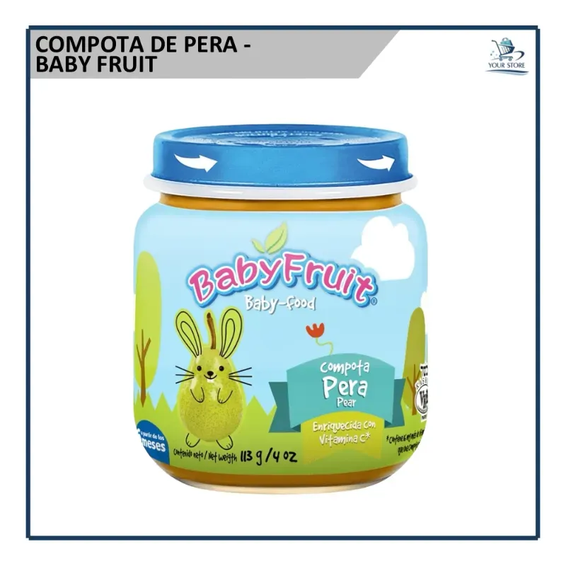Compota de Pera - BabyFruit (113g)