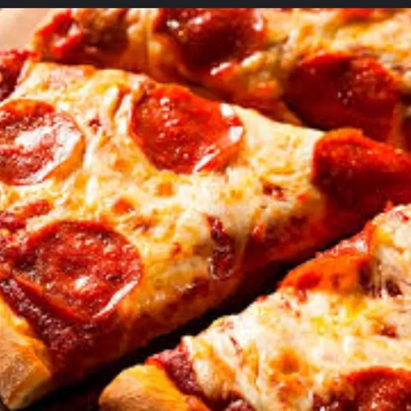 Pizza con queso gouda y chorizo del Pinar