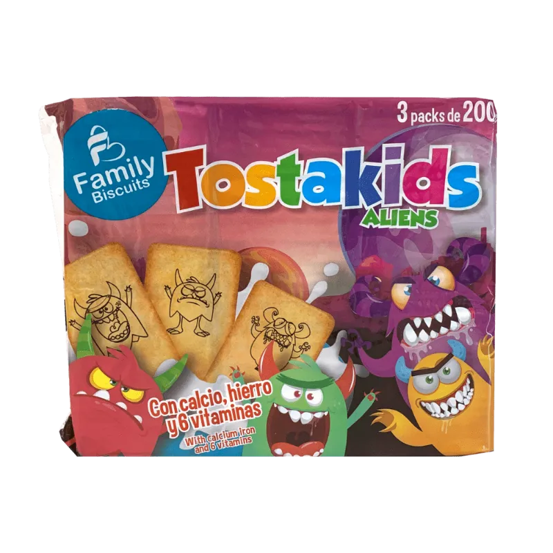 Galletas Tostakids