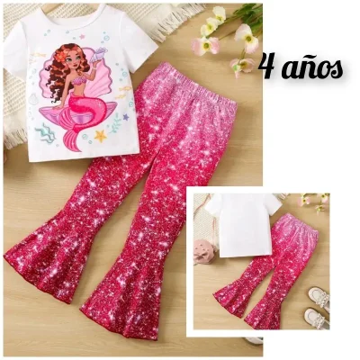 Conjunto sirena niña