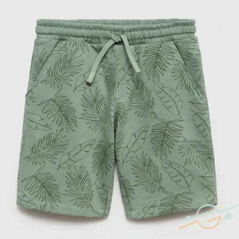 Bermuda verde MANGO #0001