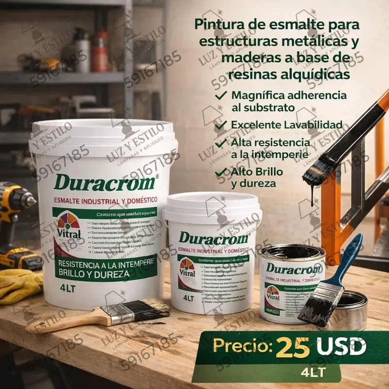 Pintura de Esmalte 4LT DURACROM