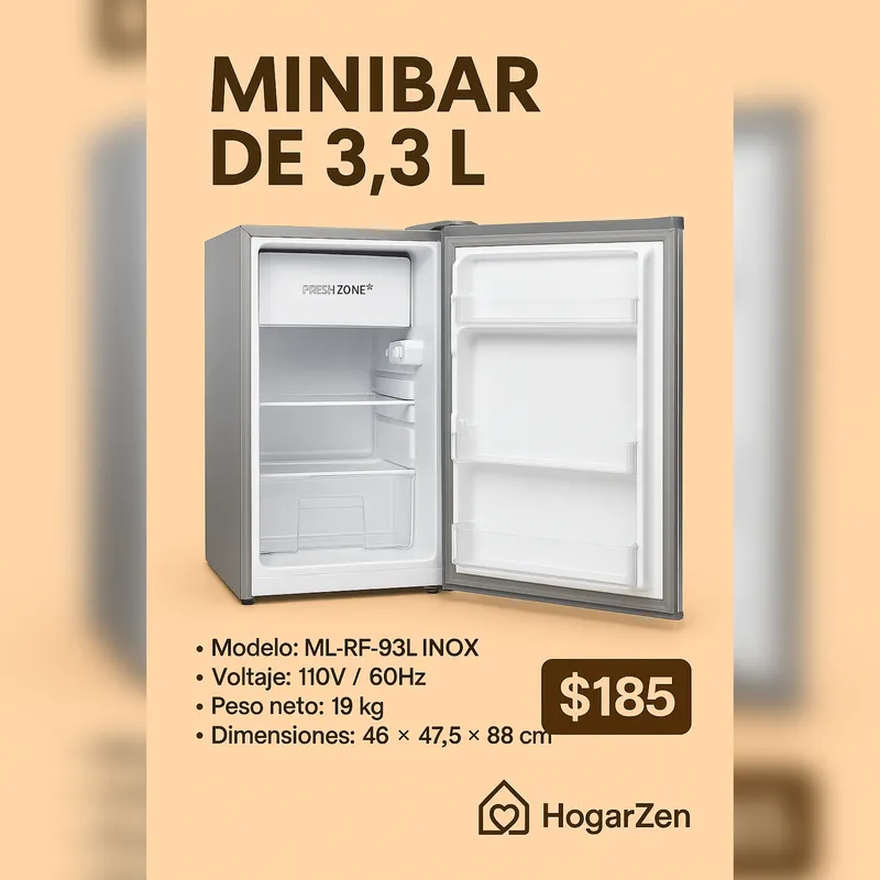MINIBAR MILEXUS 3.3L