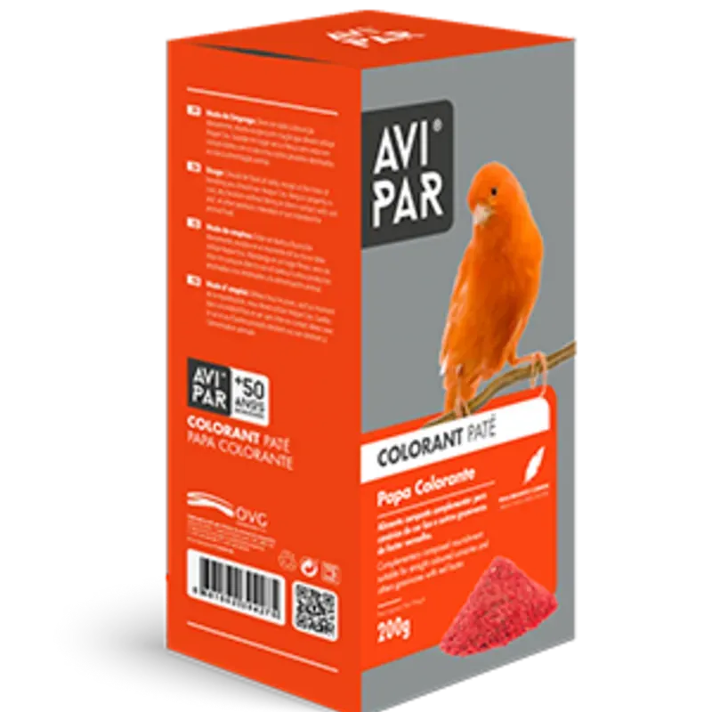 PATÉ COLORANTE. Alimento para aves de 7 USD a 6.00 USD