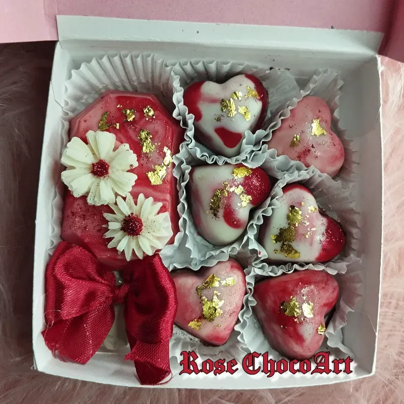 Cajita sencilla con paletas y bombones