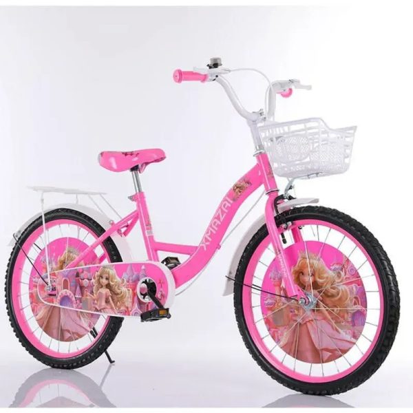 Bicicleta medida 20 de niña rosada