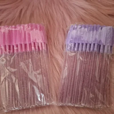 Set de 50 cepillitos para pestañas y cejas