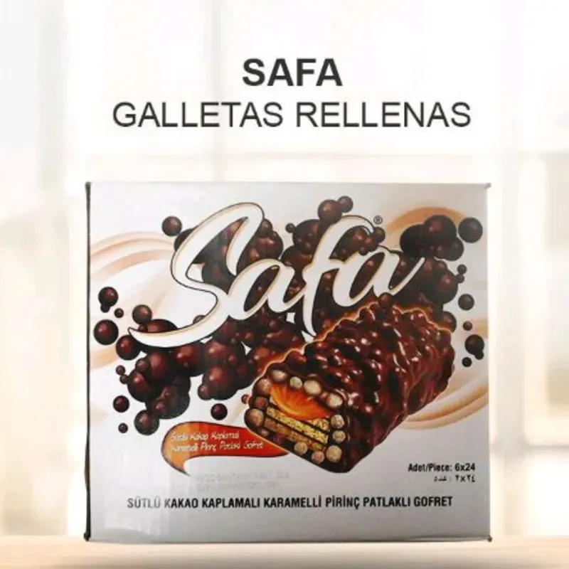 Galletas rellenas con crema de chocolate (10U)