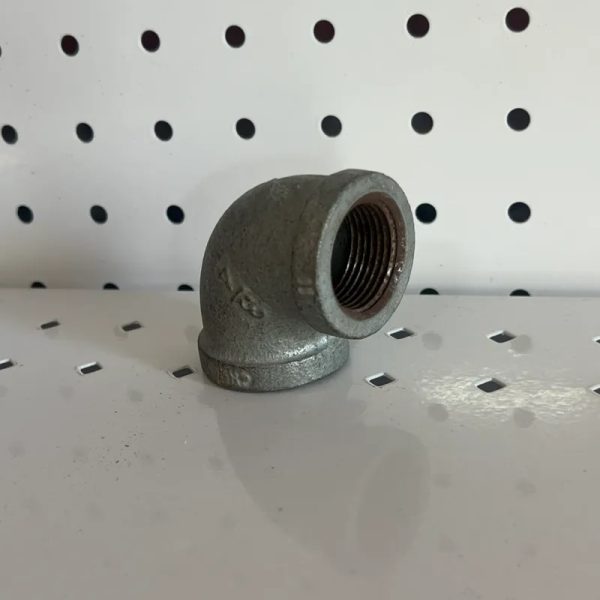 Codo Acero Galvanizado  3/4 x 90