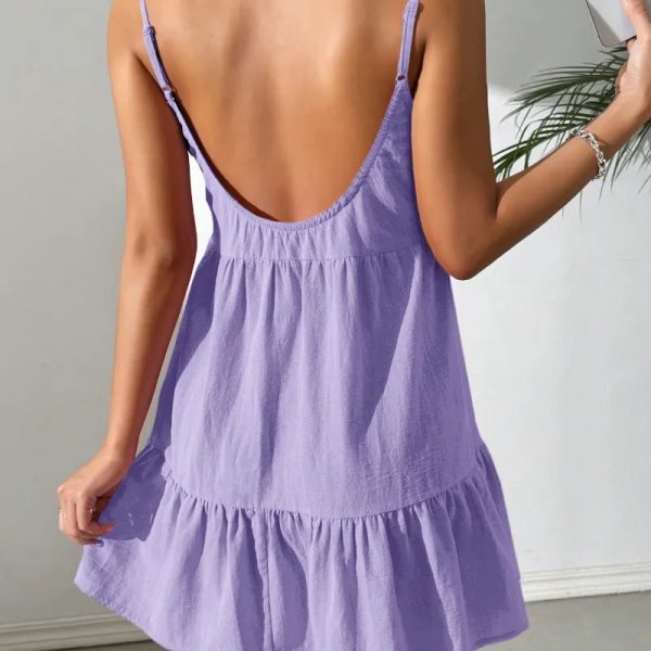 Vestido Morado corto