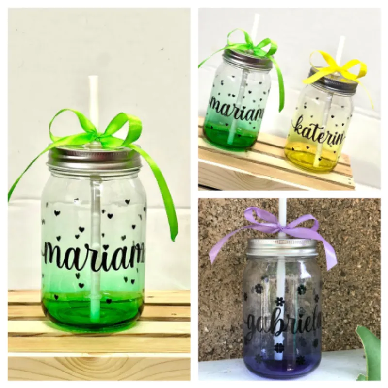 Vaso de Cristal Degradado