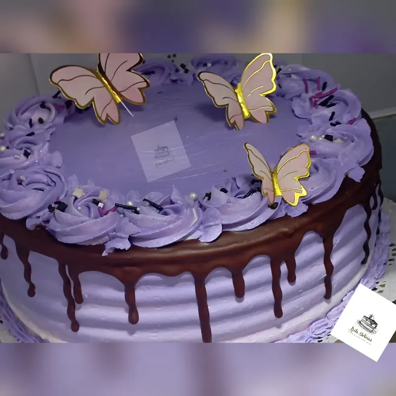 Torta de Crema Chantilly (Nata) de 30cm