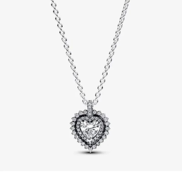 Cadena de Corazón con Piedra