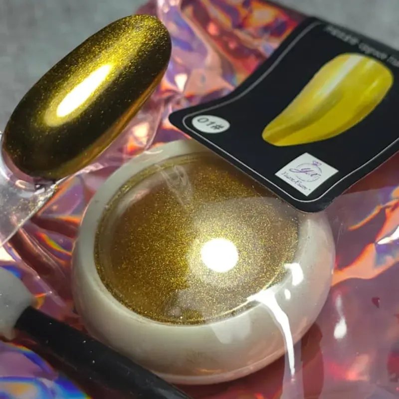 Efecto Espejo Dorado