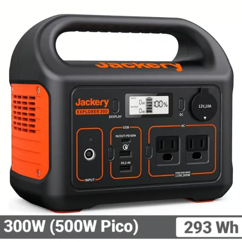  Jackery Explorer 300 – 293 Wh / 300 W 