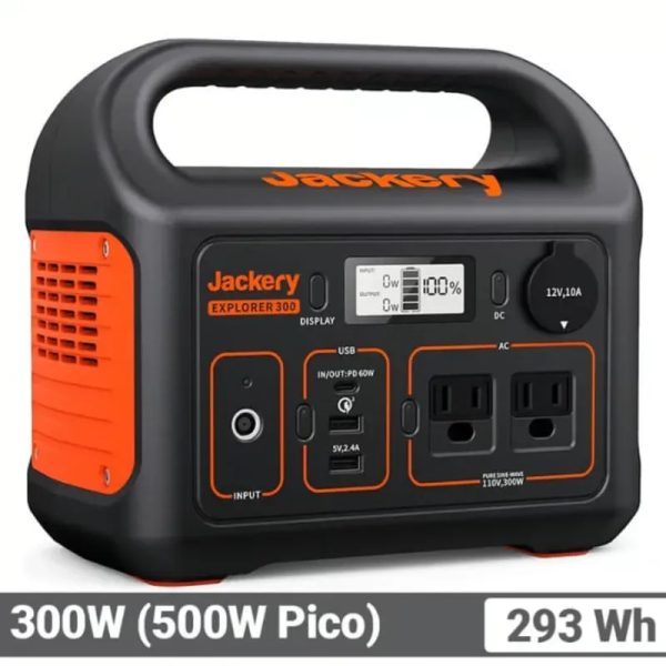  Jackery Explorer 300 – 293 Wh / 300 W 