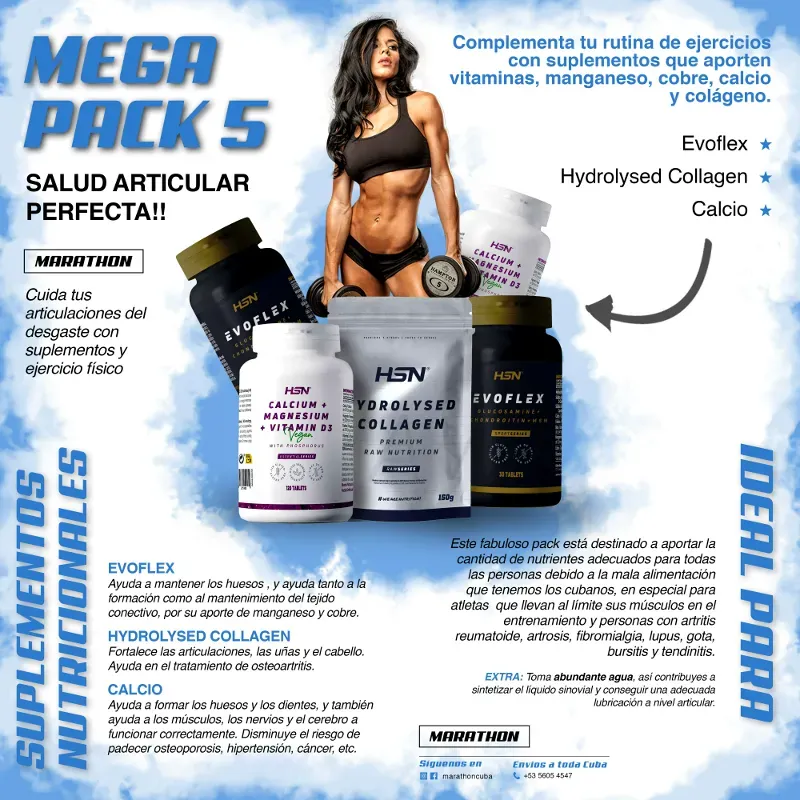 MEGA PACK 5 SALUD ARTICULAR PERFECTA!!