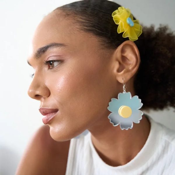 PENDIENTES FLOR MARIPOSA