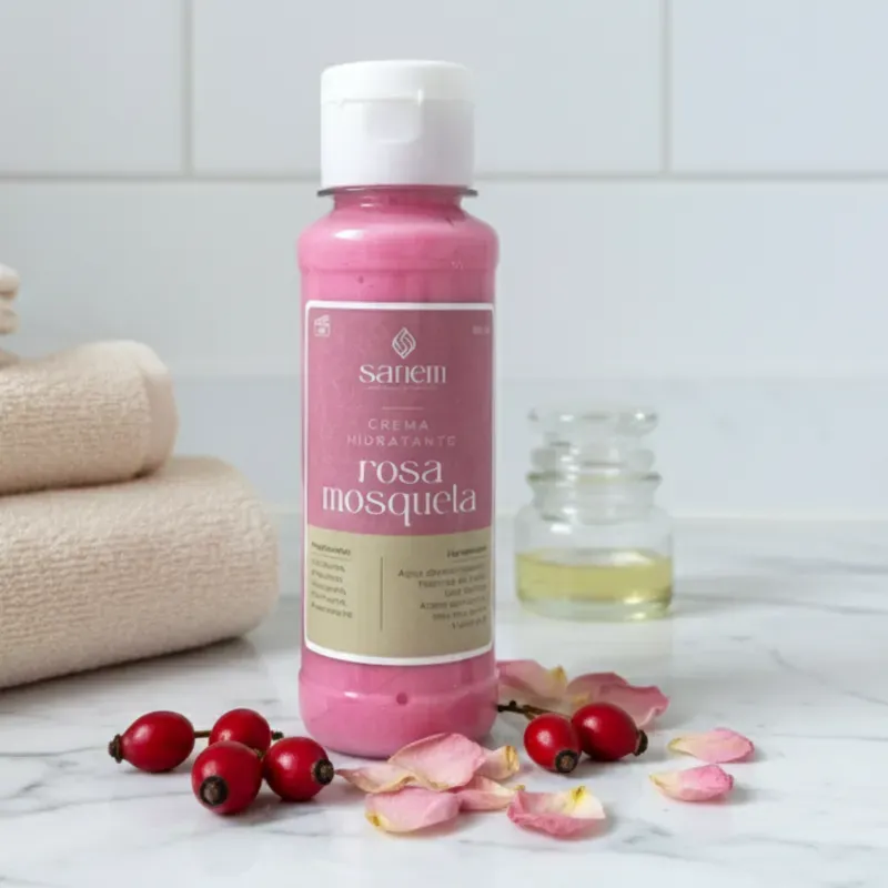 Crema hidratante de Rosa Mosqueta 120ml (Sanem)