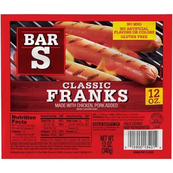 Salchichas Franks 12 onz