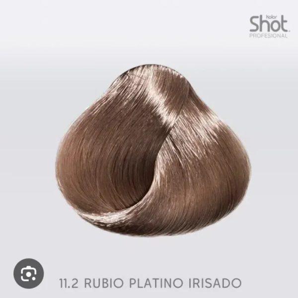 11.2 Rubio platino irisado