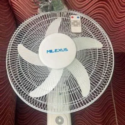 Ventilador recargable de pared milexus