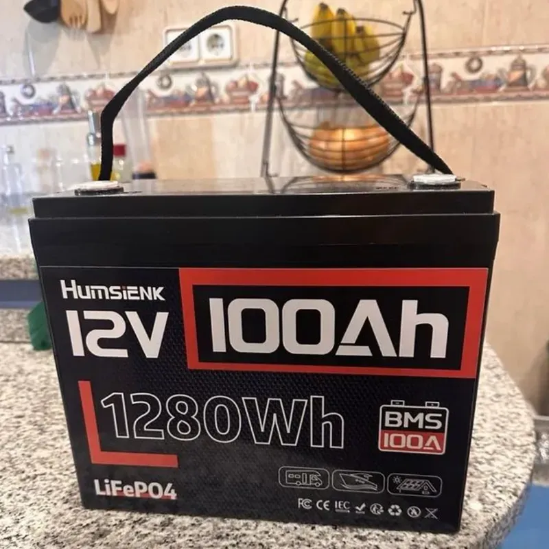 Batería LiFePO4 Humsienk 12V 100Ah