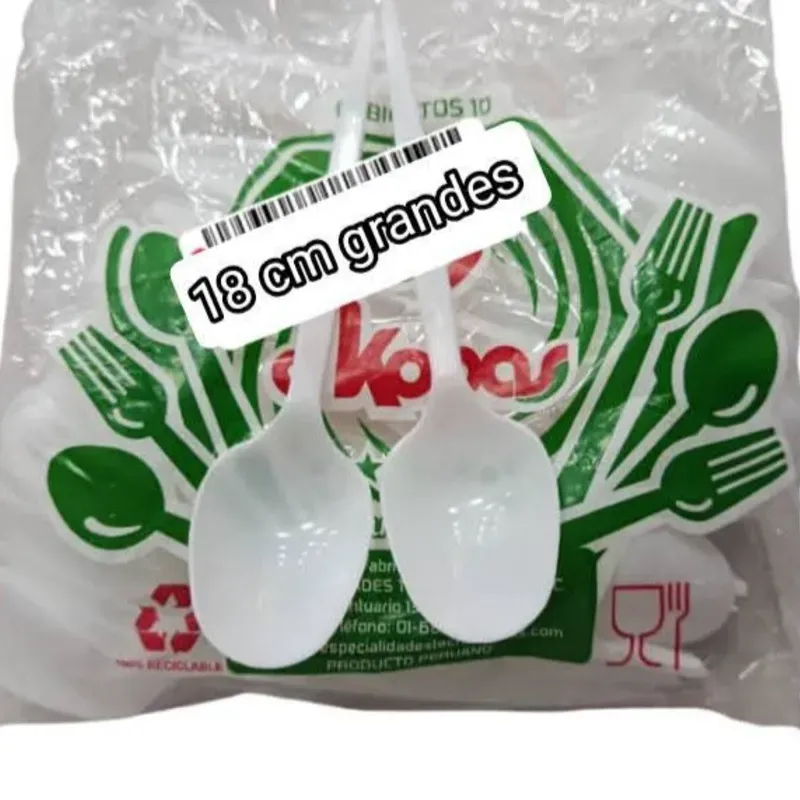 Cucharas desechables